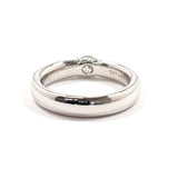 TIFFANY & CO. Ring dots solitaire ring Pt950Platinum/diamond US Size 4.5 Women