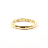 TIFFANY&Co. Ring Bundle ring 1PD Elsa Peretti K18 Gold/diamond #17(JP Size) gold unisex Used