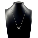 TIFFANY&Co. Necklace Rubbing heart interlocking Paloma Picasso Silver925 Silver Women Used