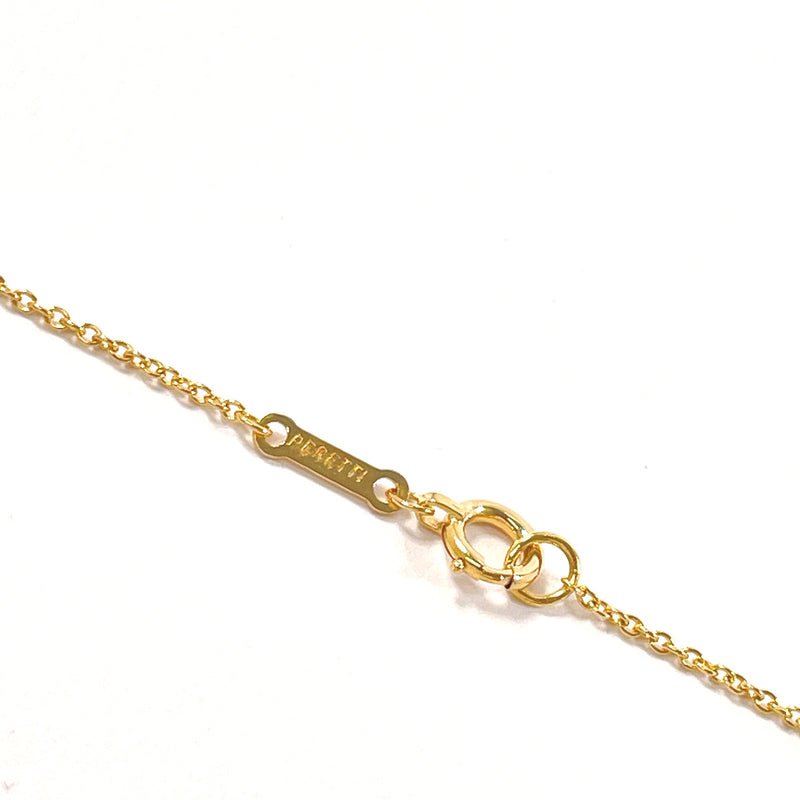 TIFFANY&Co. Necklace Open heart Elsa Peretti K18 yellow gold gold Women Used