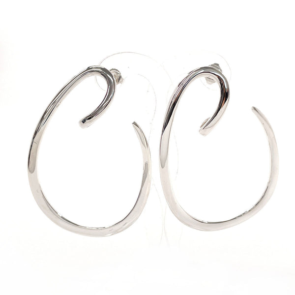 CHANEL earring Silver925 gold Women Used