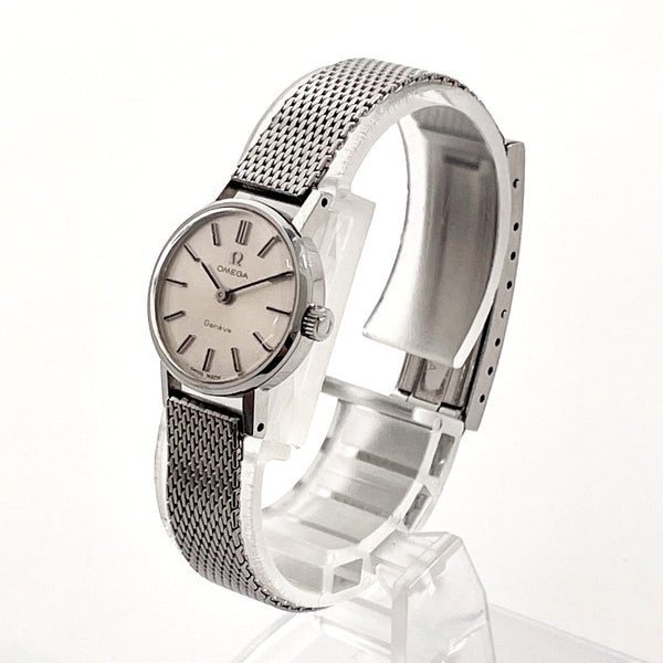 OMEGA Watches Geneva Stainless Steel/Stainless Steel Silver Women Used