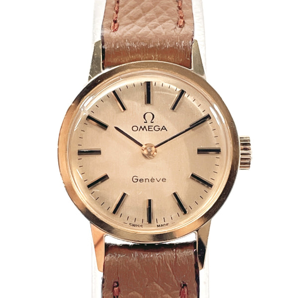 OMEGA Watches Geneva Stainless Steel/leather gold gold Women Used