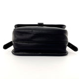 LOEWE Shoulder Bag anagram leather Black Women Used