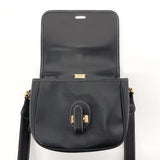 LOEWE Shoulder Bag anagram leather Black Women Used