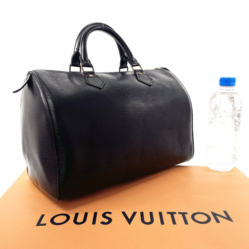 LOUIS VUITTON Handbag M59022 Speedy 30 Epi Leather Black Black Women Used