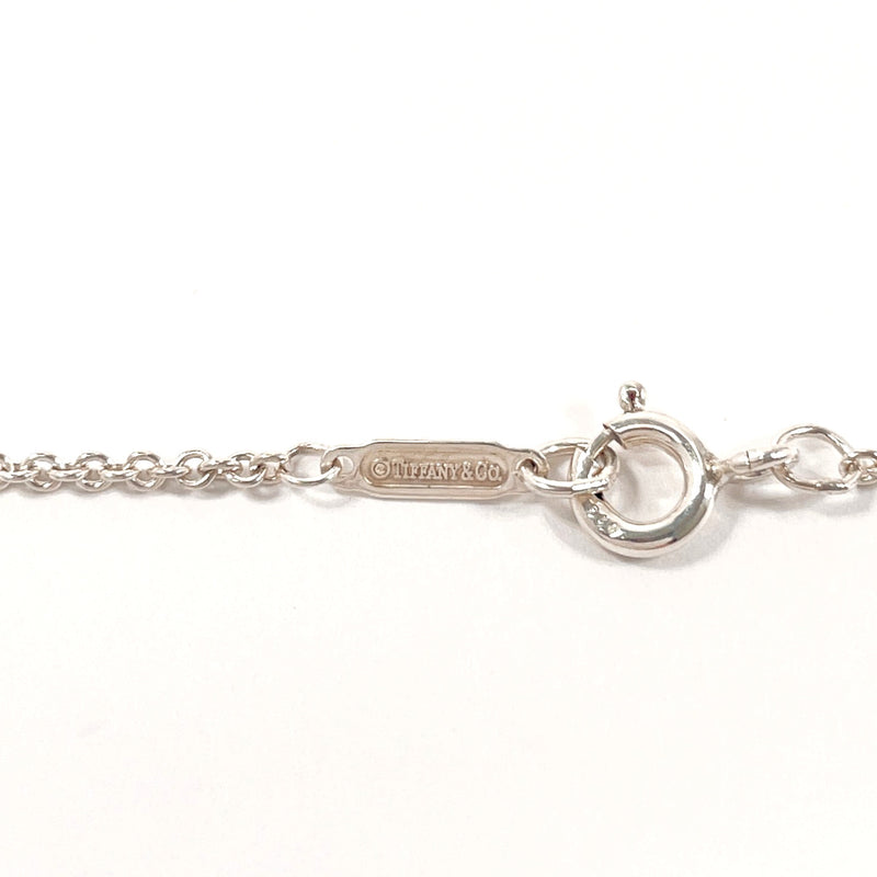 TIFFANY&Co. Necklace triple heart plate Silver925 Silver Women Used