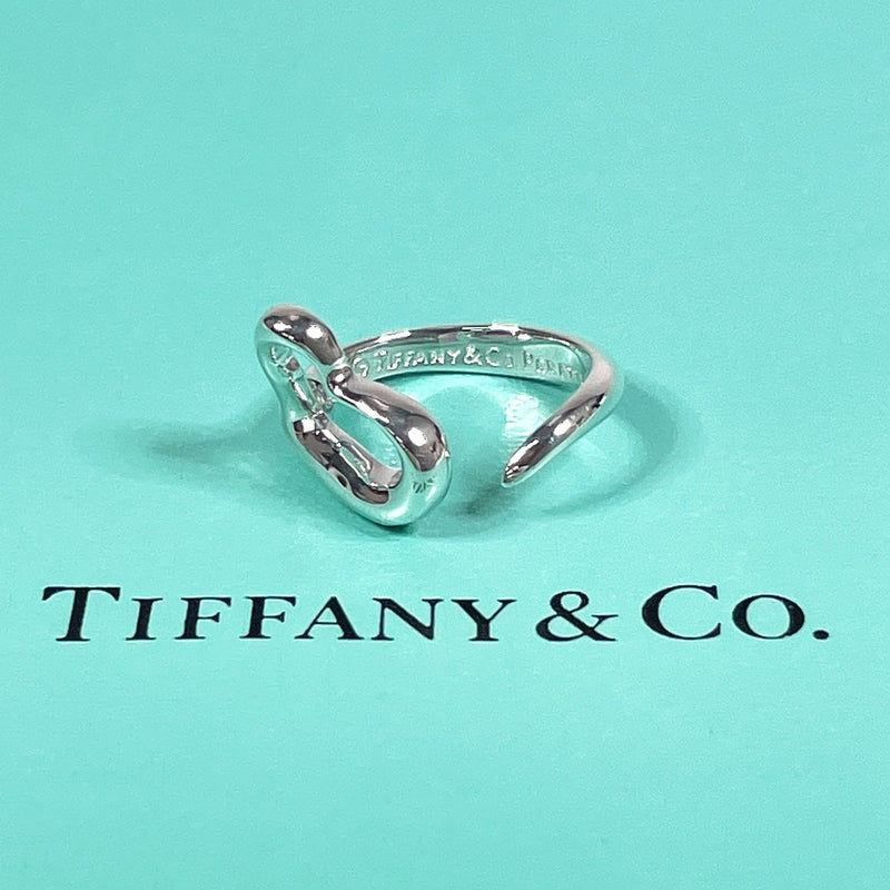 TIFFANY&Co. Ring Open heart Elsa Peretti Silver925 #11(JP Size) Silver Women Used