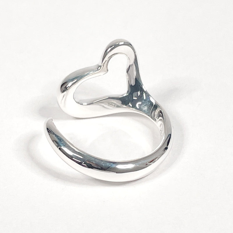 TIFFANY&Co. Ring Open heart Elsa Peretti Silver925 #11(JP Size) Silver Women Used