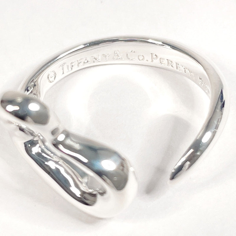 TIFFANY&Co. Ring Open heart Elsa Peretti Silver925 #11(JP Size) Silver Women Used