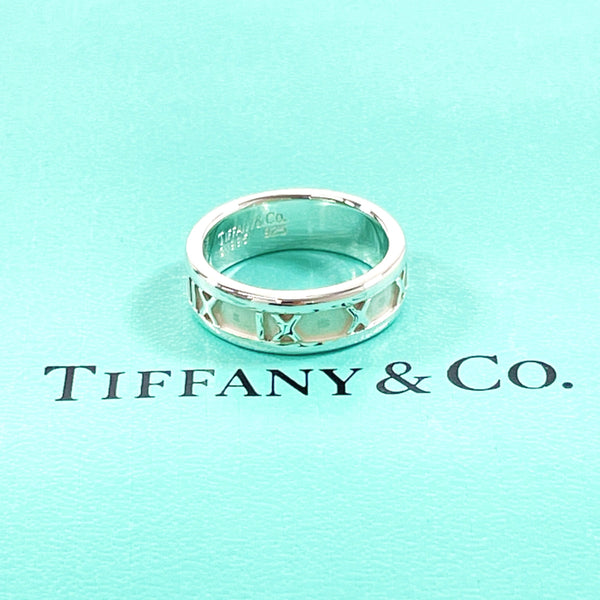 TIFFANY&Co. Ring Atlas Silver925 #11(JP Size) Silver Women Used