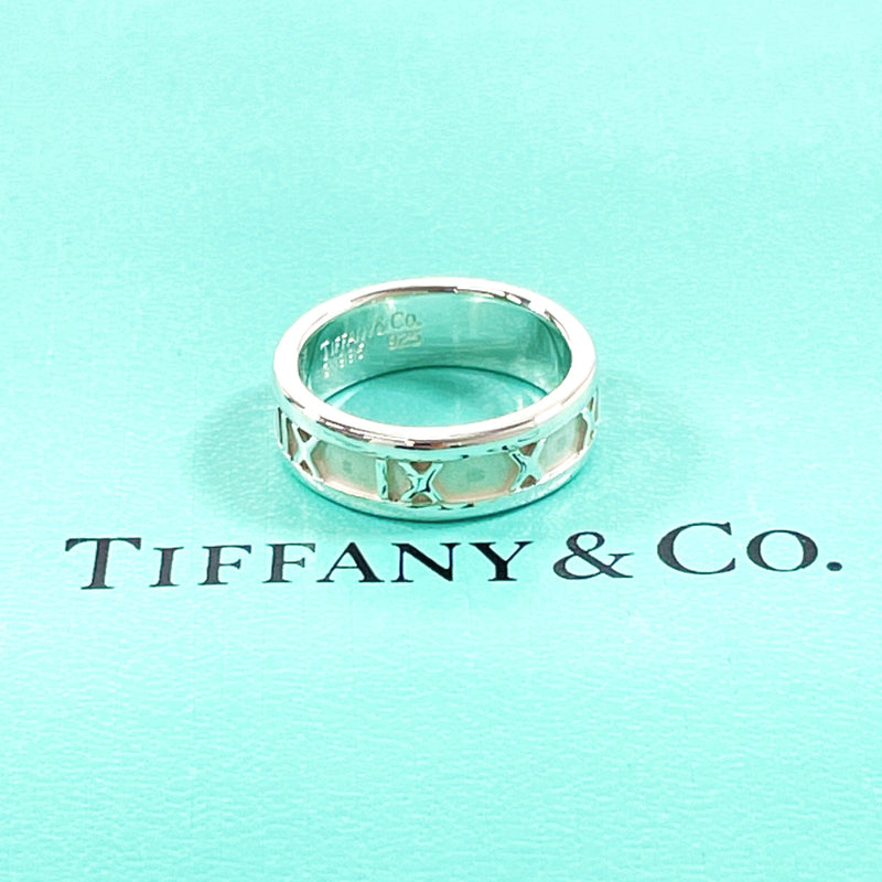 TIFFANY&Co. Ring Atlas Silver925 #11(JP Size) Silver Women Used