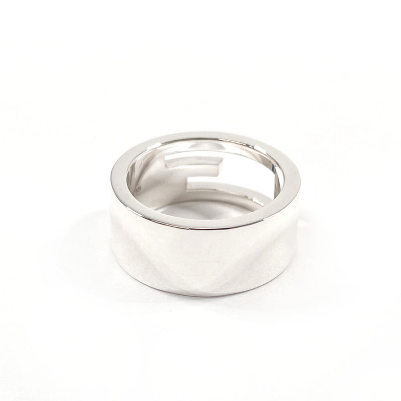 GUCCI Ring Branded Cutout G Silver925 #US 4 3/4 Silver Women Second hand