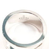GUCCI Ring Branded Cutout G Silver925 #US 4 3/4 Silver Women Second hand