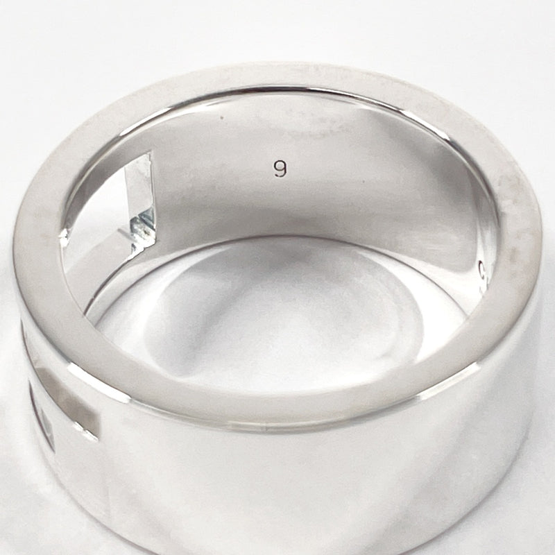 GUCCI Ring Branded Cutout G Silver925 #8.5(JP Size) Silver Women Used