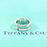 TIFFANY&Co. Ring 1837 Silver925 #7(JP Size) Silver Women Used