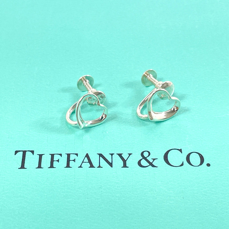 TIFFANY&Co. Earring Open heart Elsa Peretti Sterling Silver Silver Women Used