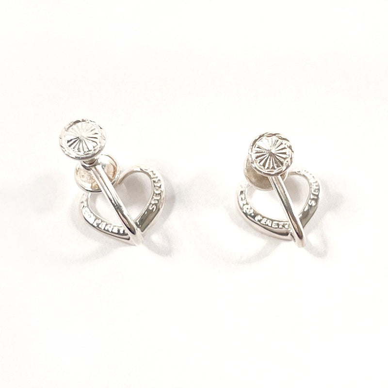 TIFFANY&Co. Earring Open heart Elsa Peretti Sterling Silver Silver Women Second hand