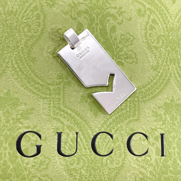 GUCCI Pendant top Constellation ARIES Silver925 Silver unisex Used