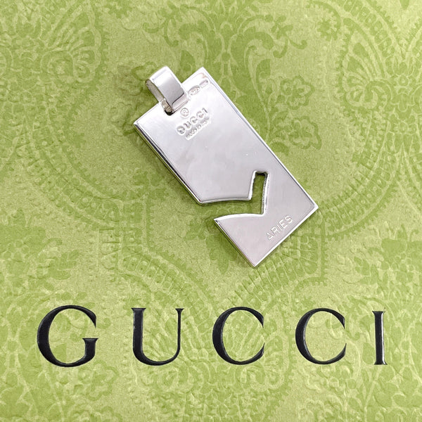 GUCCI Pendant top Constellation ARIES Silver925 Silver unisex Second hand