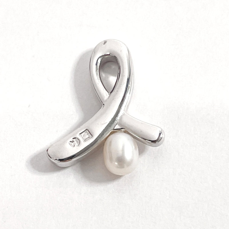 MIKIMOTO Pendant top Silver/Akoya Pearl Silver Women Second hand