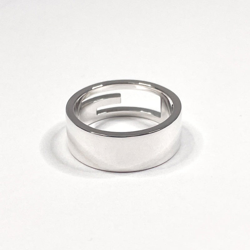 GUCCI Ring Branded Cutout G Silver925 #US 7 3/4 Silver mens Second hand