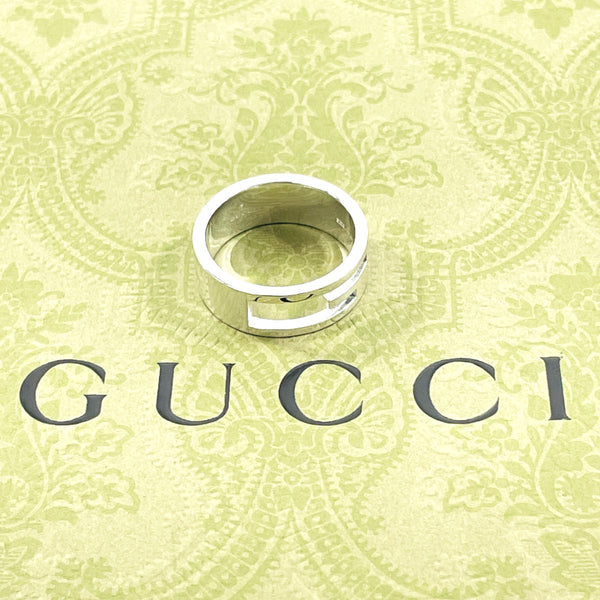 GUCCI Ring Branded Cutout G Silver925 #21(JP Size) Silver mens Used
