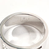 GUCCI Ring Branded Cutout G Silver925 #21(JP Size) Silver mens Used