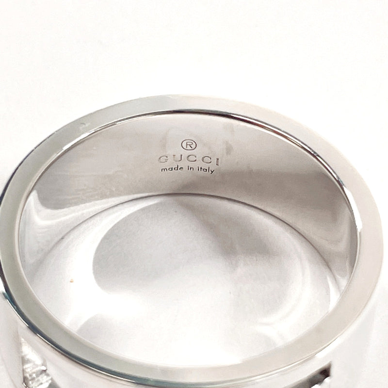 GUCCI Ring Branded Cutout G Silver925 #US 9 1/2 Silver mens Second hand