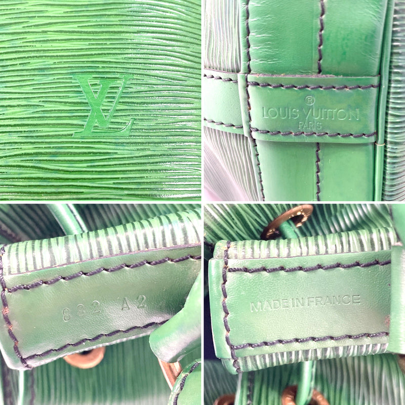 LOUIS VUITTON Shoulder Bag M44004 Noe Epi Leather green green Women Used