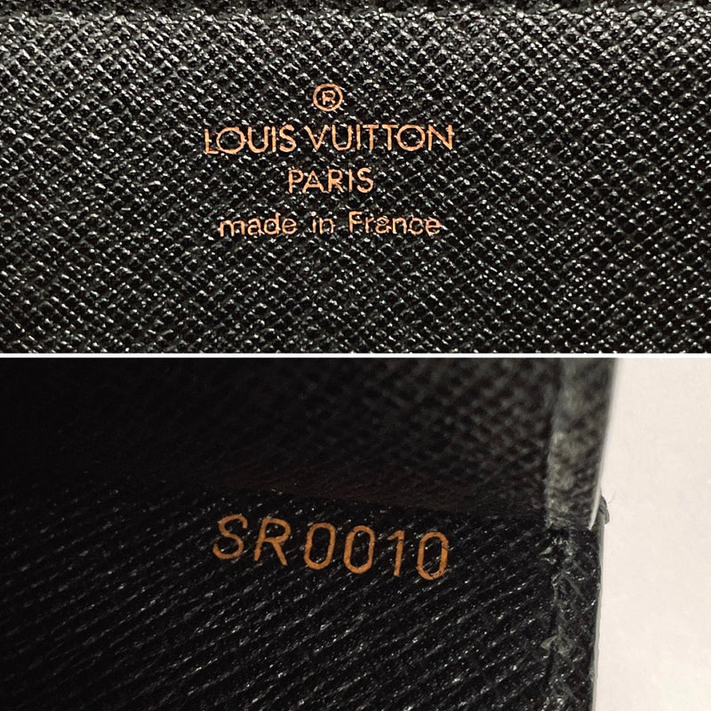 LOUIS VUITTON Handbag M52122 Monceau Epi Leather Black Black unisex Used