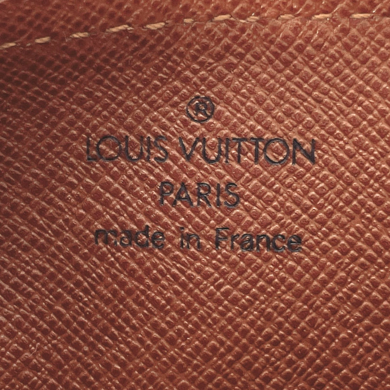 LOUIS VUITTON Pouch Papillon accessory pouch Monogram canvas/Leather Brown Women Used