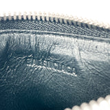 BALENCIAGA coin purse 594548 Card Case leather Black unisex Used