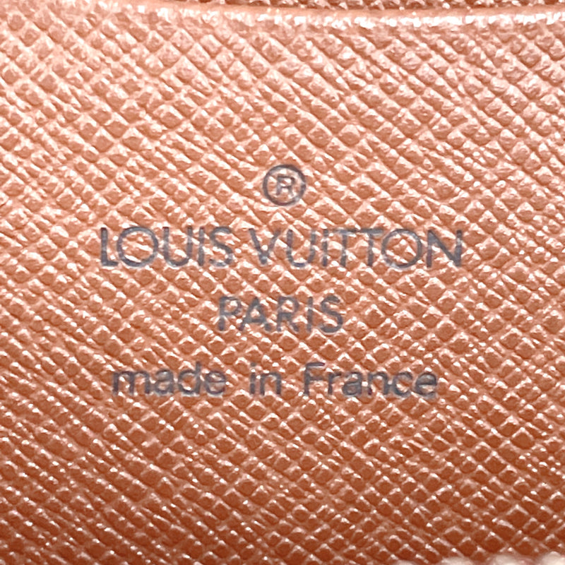 LOUIS VUITTON purse M61727 Portonet Zip Monogram canvas Brown unisex Used