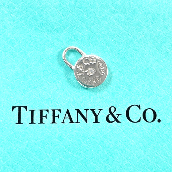 TIFFANY&Co. Pendant top 1837 Round Rock Silver925/diamond Silver Women Second hand
