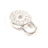 TIFFANY&Co. Pendant top 1837 Round Rock Silver925/diamond Silver Women Second hand