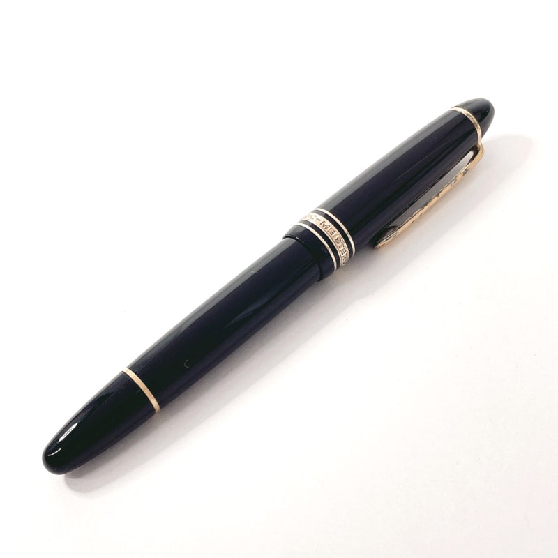 MONTBLANC fountain pen Meisterstück 146 Synthetic resin/K14 Gold Black unisex Used