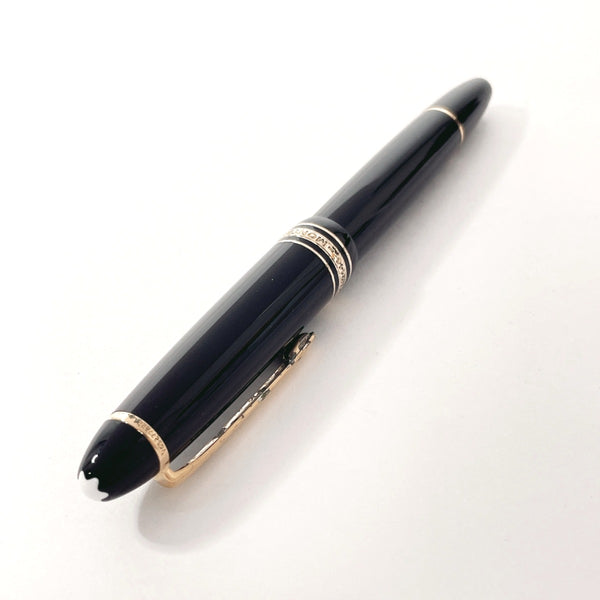 MONTBLANC fountain pen Meisterstück 146 Synthetic resin/K14 Gold Black unisex Used