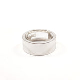 GUCCI Ring Branded Cutout G Silver925 #US 6 3/4 Silver Women Second hand
