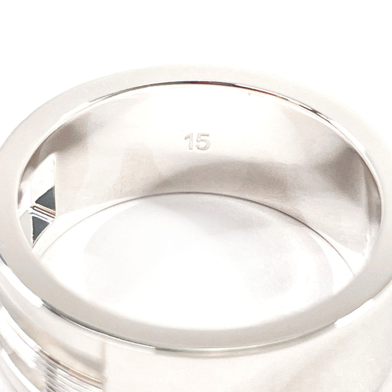 GUCCI Ring Branded Cutout G Silver925 #US 6 3/4 Silver Women Second hand