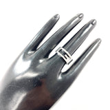 GUCCI Ring Branded Cutout G Silver925 #US 6 3/4 Silver Women Second hand