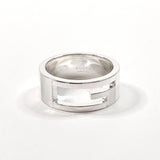 GUCCI Ring Branded Cutout G Silver925 #14(JP Size) Silver Women Used