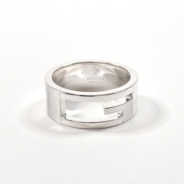 GUCCI Ring Branded Cutout G Silver925 #14(JP Size) Silver Women Used