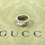 GUCCI Ring Branded Cutout G Silver925 #14(JP Size) Silver Women Used