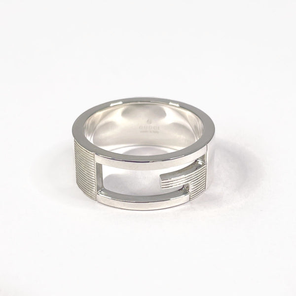 GUCCI Ring Branded Cutout G Silver925 #14(JP Size) Silver Women Used