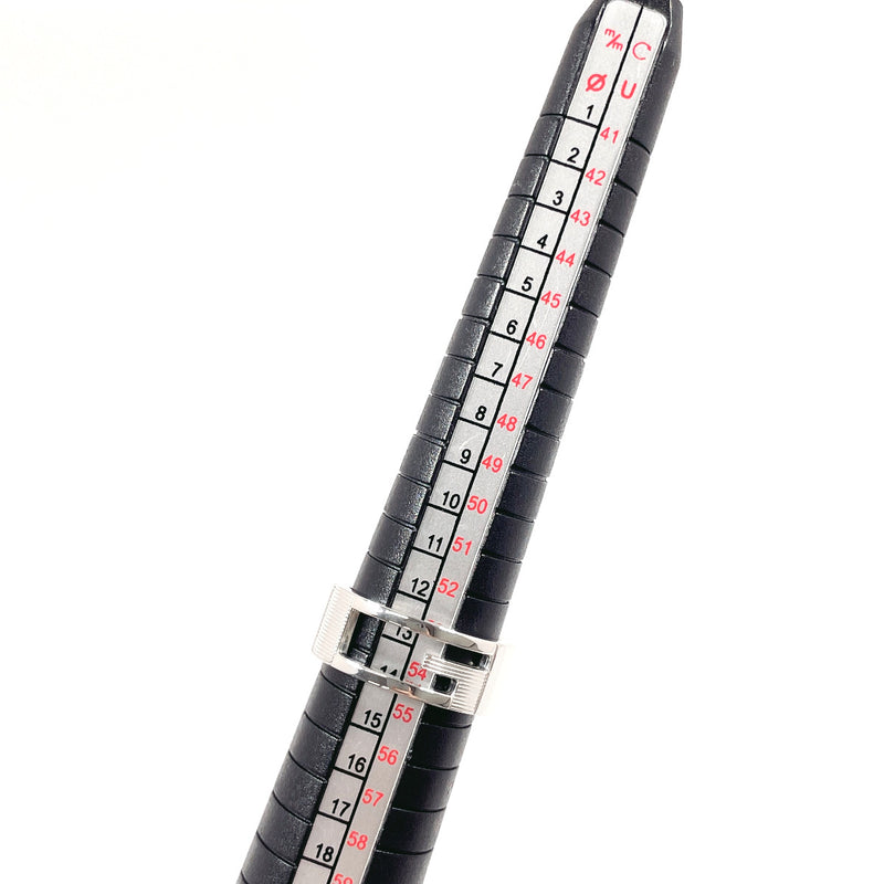 GUCCI Ring Branded Cutout G Silver925 #US 6 3/4 Silver unisex Second hand