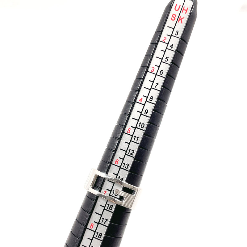 GUCCI Ring Branded Cutout G Silver925 #US 6 3/4 Silver unisex Second hand