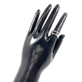 GUCCI Ring Branded Cutout G Silver925 #US 5 Silver Women Second hand