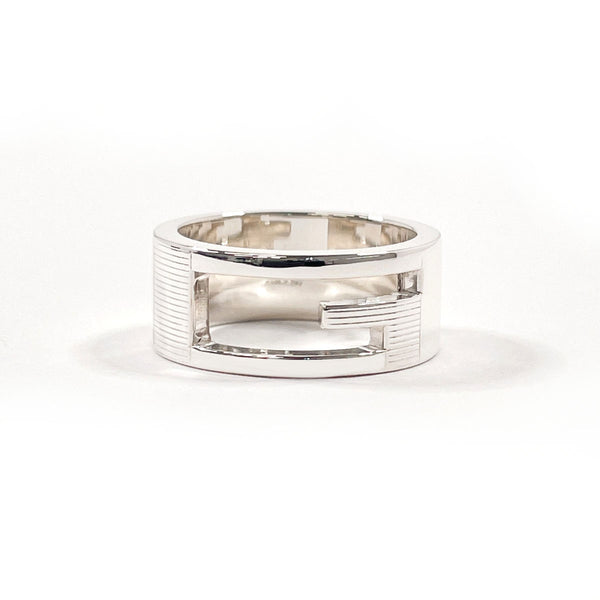 GUCCI Ring Branded Cutout G Silver925 #US 5 Silver Women Second hand