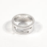GUCCI Ring Branded Cutout G Silver925 #9.5(JP Size) Silver Women Used